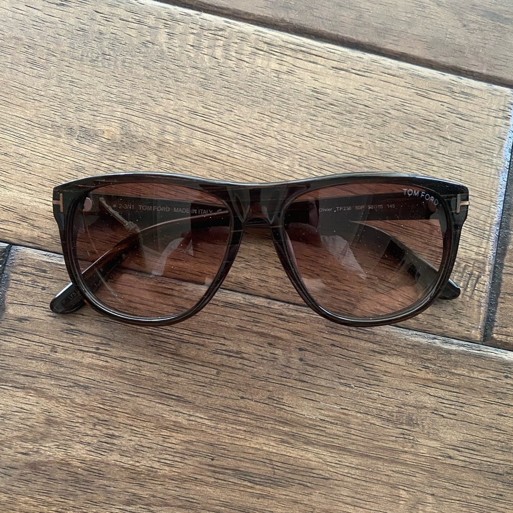 Tom Ford Olivier TF236 Brown Sunglasses